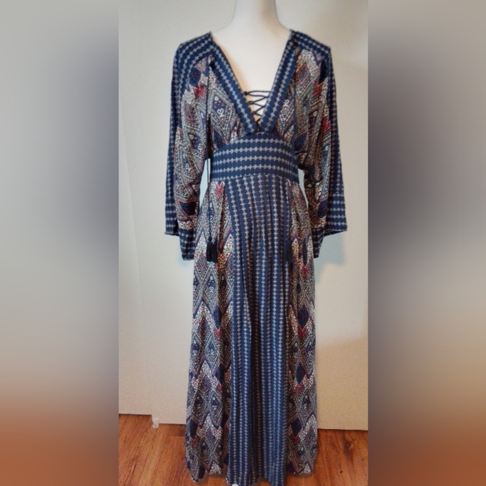 En Creme Boho Midi/Maxi dress Size S - Picture 4 of 4